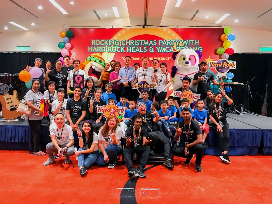 Rockin' Christmas Party with Hard Rock Heals & YMCA Penang