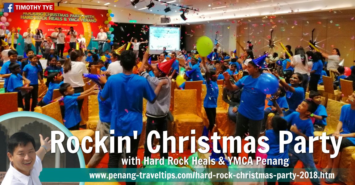 Rockin' Christmas Party with Hard Rock Heals & YMCA Penang