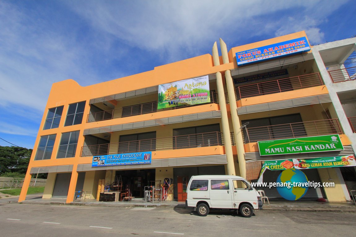 Commercial development in Sungai Nibong