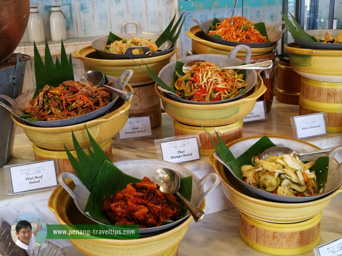 Masakan Chef Shaikh Fauzi at Top View Restaurant, Komtar