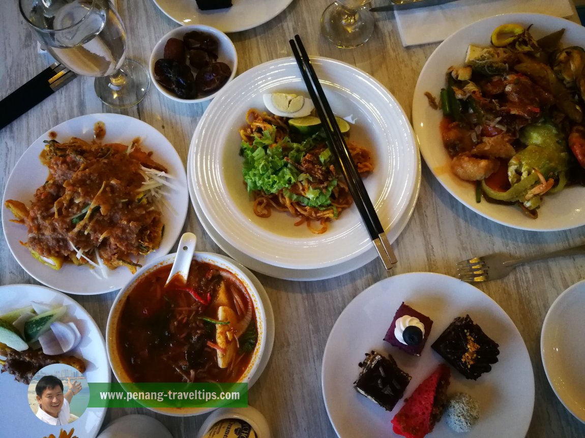 Masakan Chef Shaikh Fauzi at Top View Restaurant, Komtar