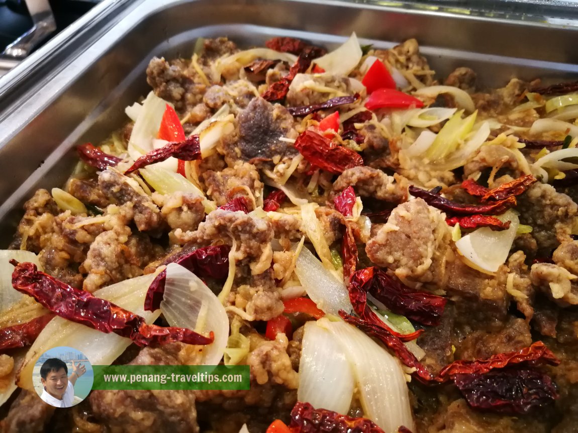 Masakan Chef Shaikh Fauzi at Top View Restaurant, Komtar