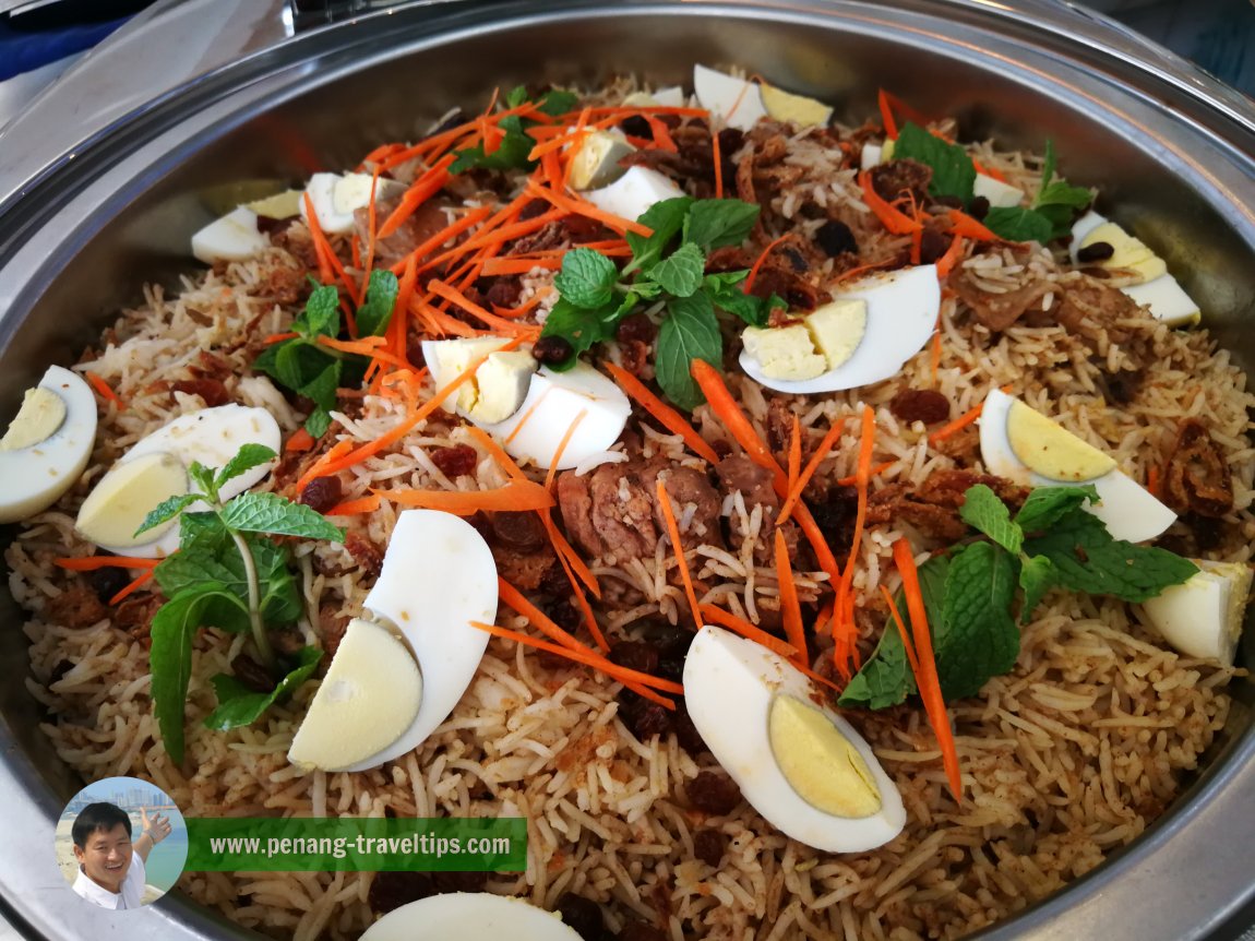 Masakan Chef Shaikh Fauzi at Top View Restaurant, Komtar