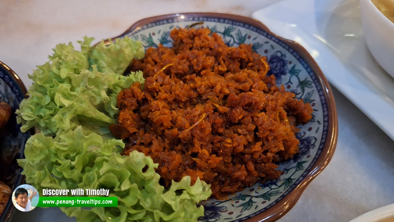 Sifu Nyonya Cuisine, George Town, Penang