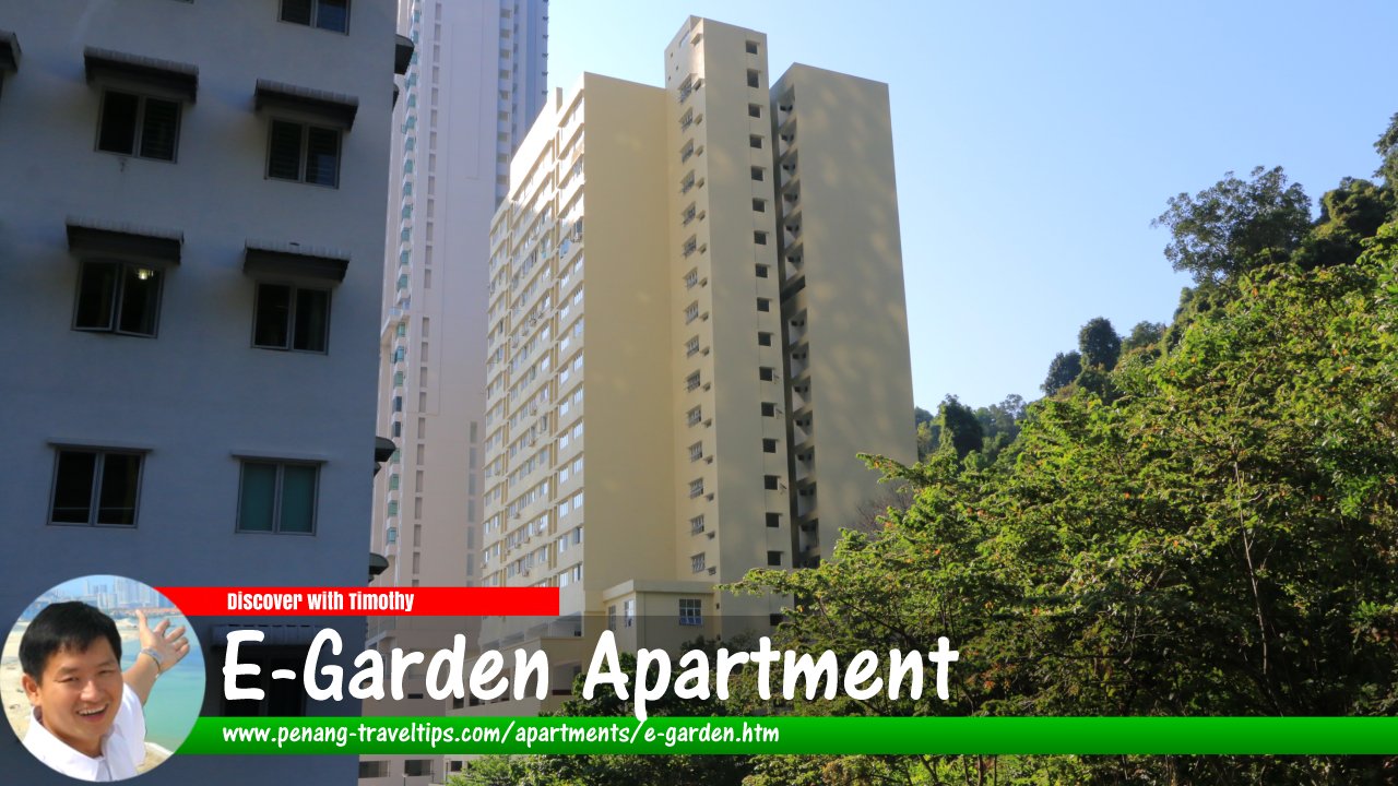 E-Garden Apartment, Mount Erskine, Penang