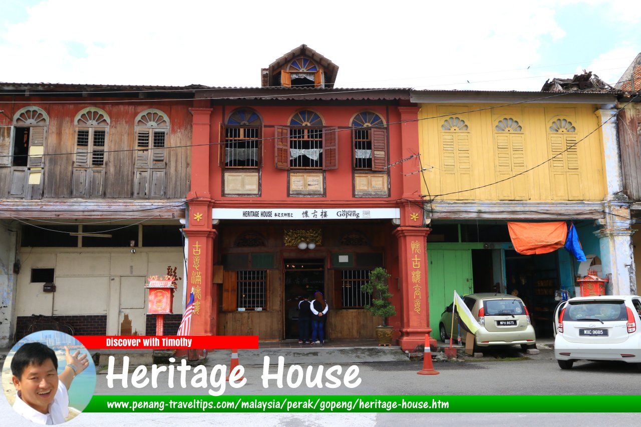 Heritage House, Muzium Gopeng