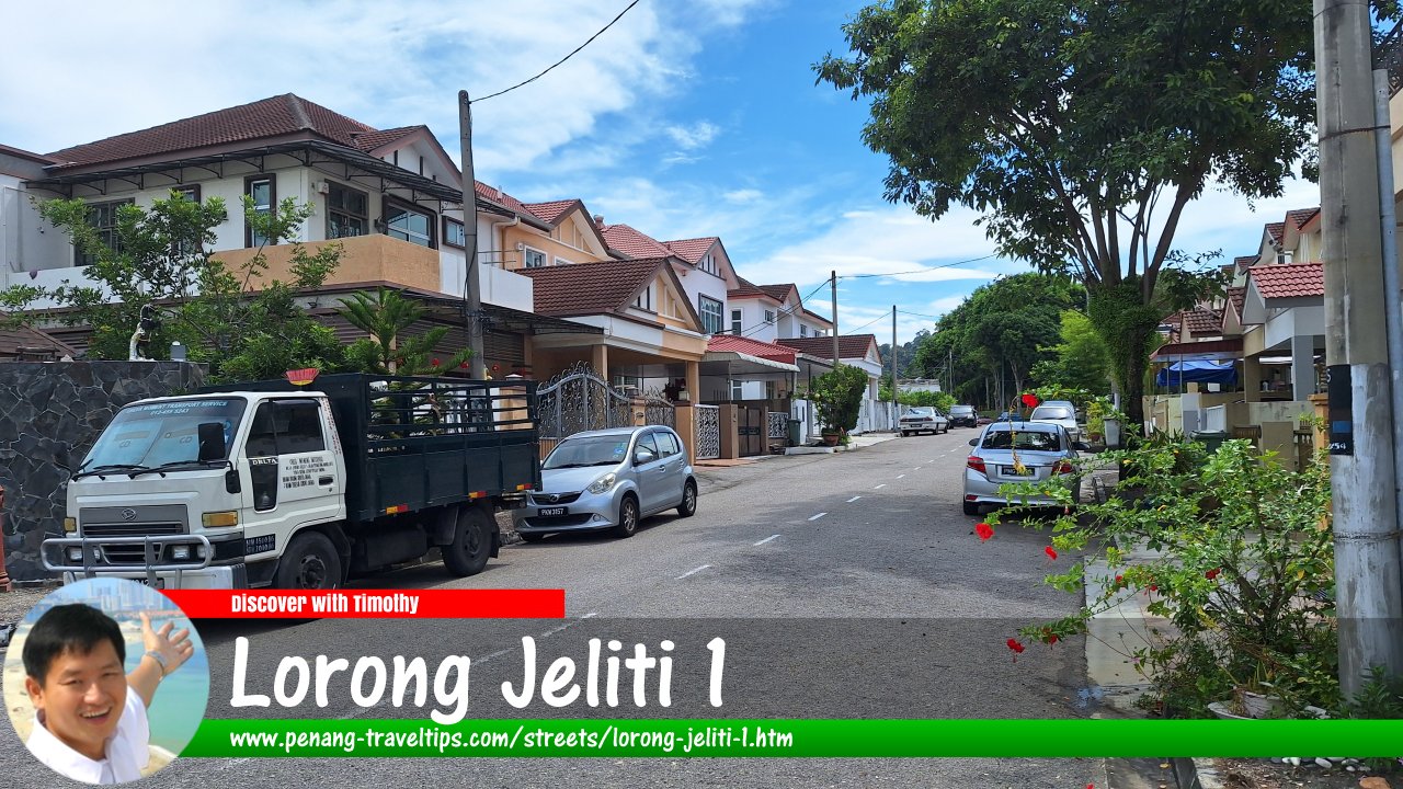 Lorong Jeliti 1, Permatang Damar Laut, Penang