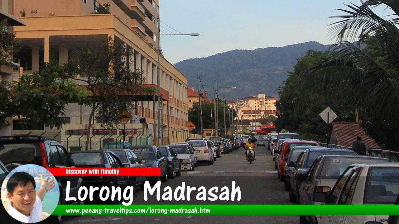 Lorong Madrasah, Jelutong