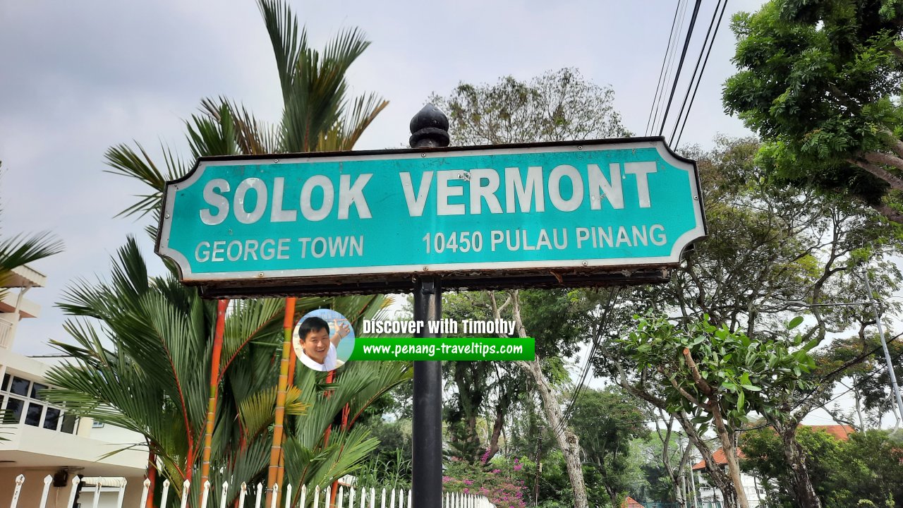 Solok Vermont roadsign