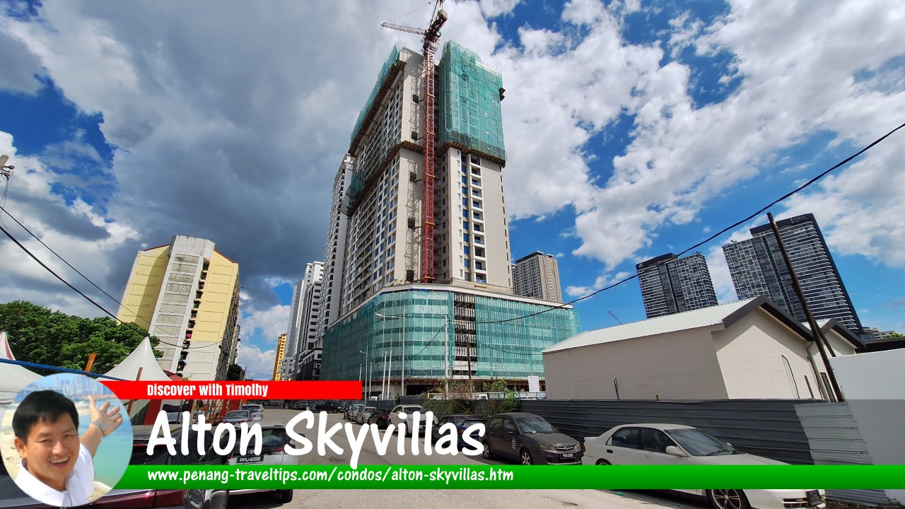 Alton Skyvillas under construction