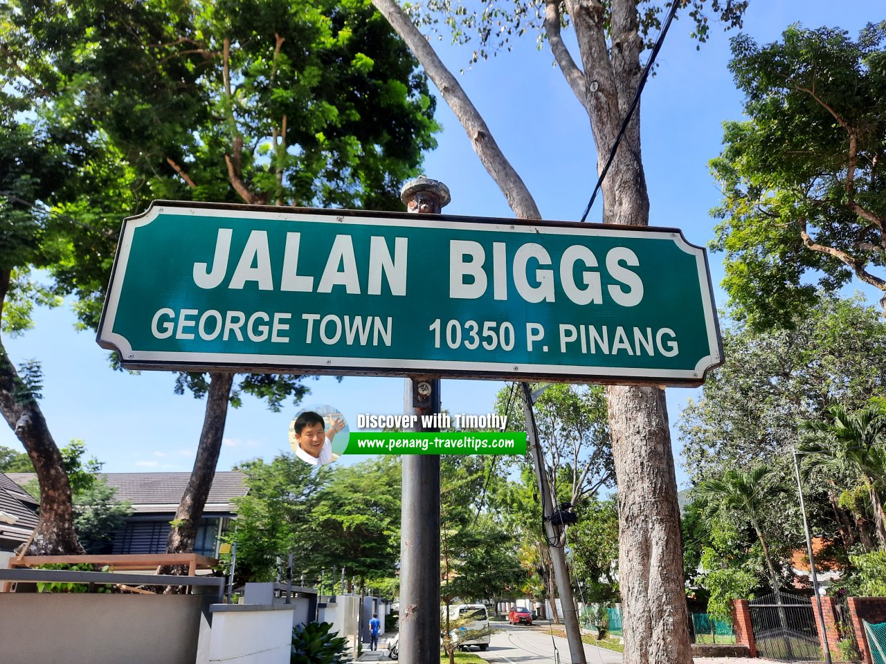 Jalan Biggs roadsign