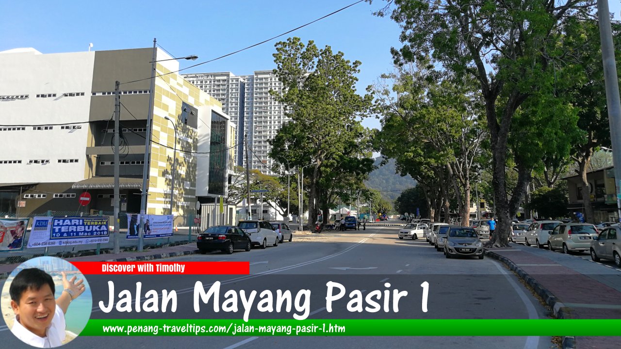 Jalan Mayang Pasir 1, Bayan Baru