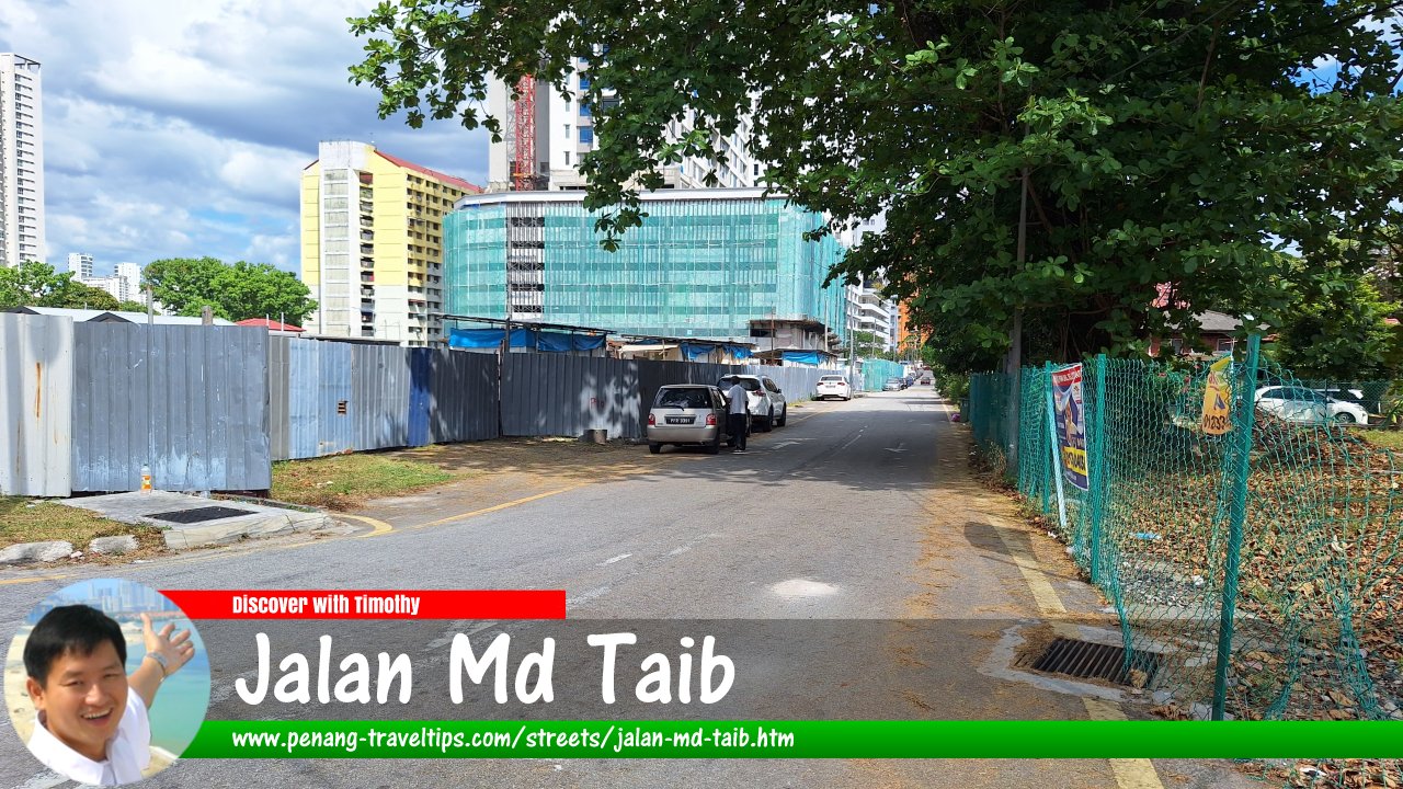 Jalan Md Taib, Jelutong