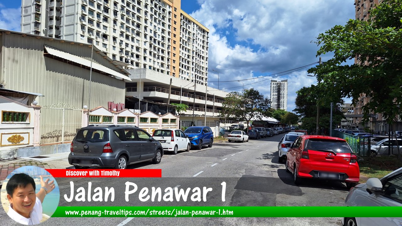 Jalan Penawar 1, Jelutong