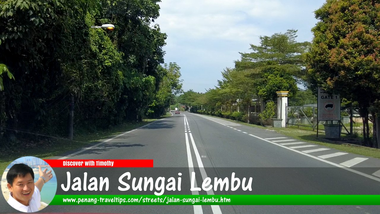 Jalan Sungai Lembu, Bukit Mertajam