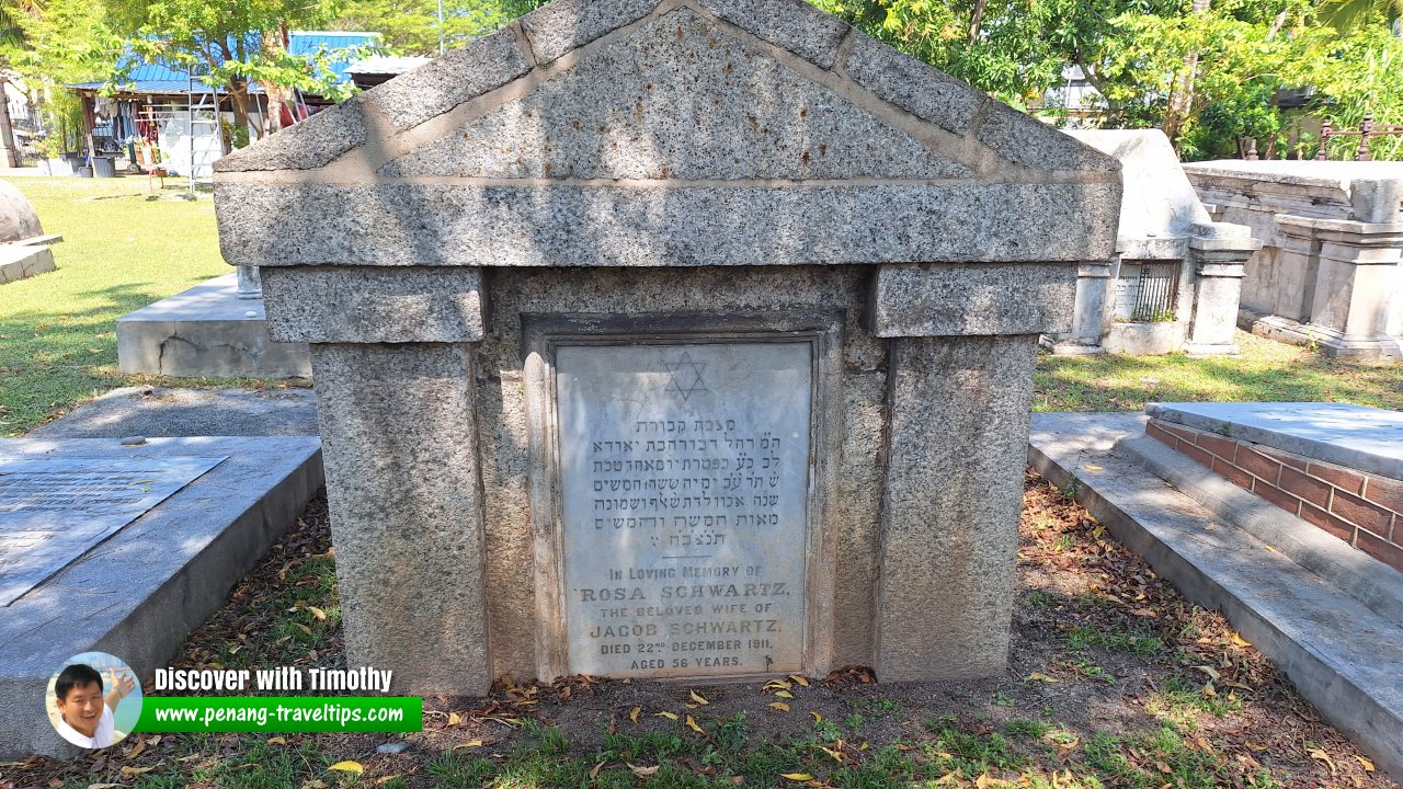 Jewish Cemetery, George Town, Penang