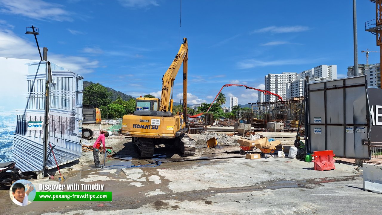 Le Meridien Penang Airport under construction