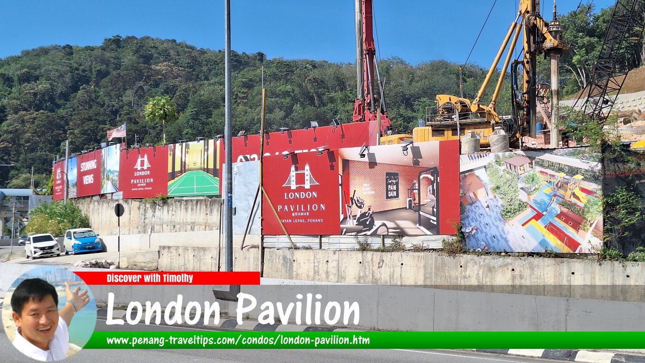 London Pavilion Condominium under construction