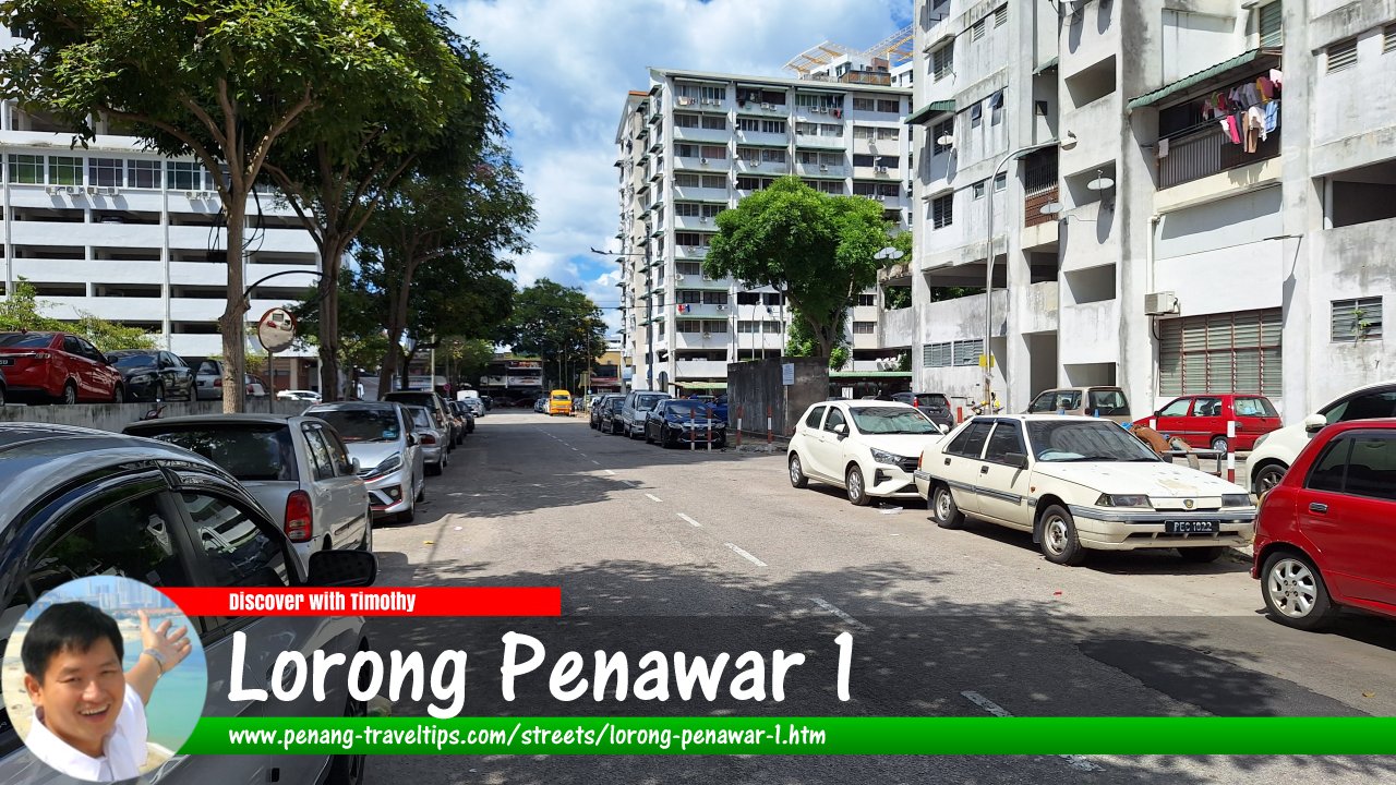 Lorong Penawar 1, Jelutong