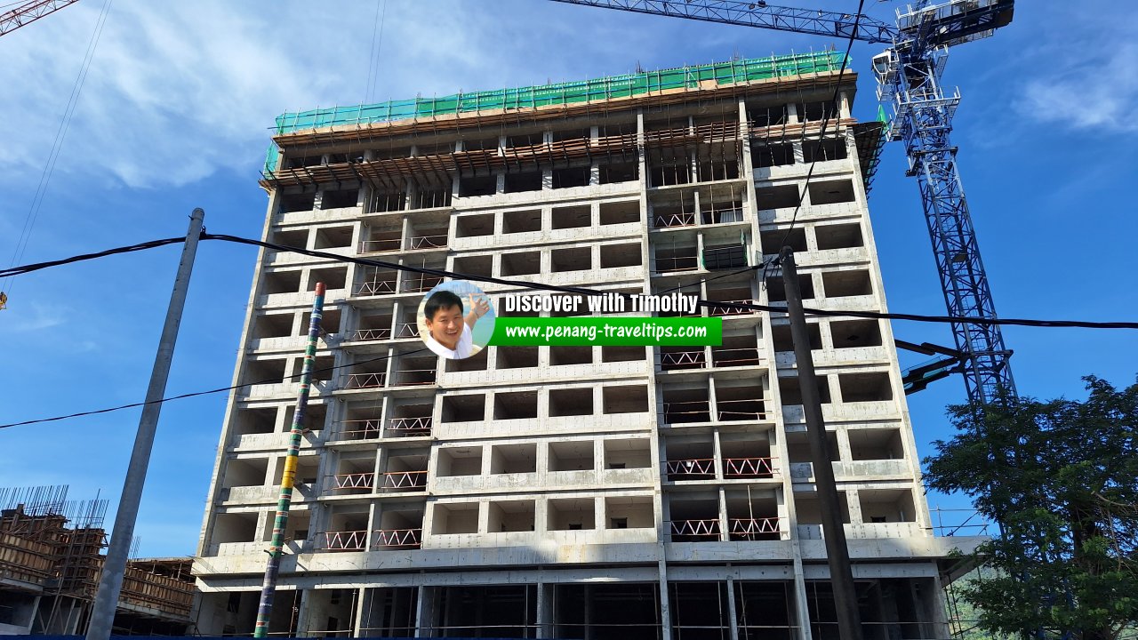 Mandarin Residence under construction