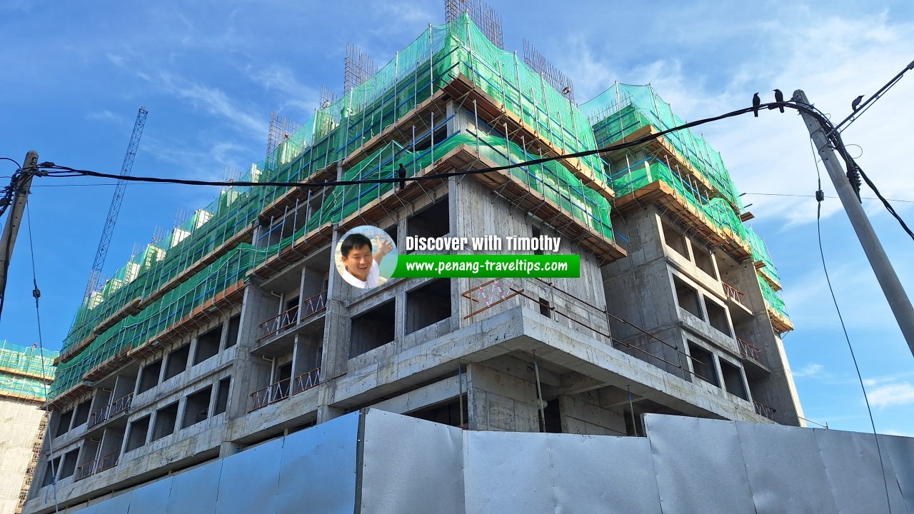 Mandarin Residence under construction