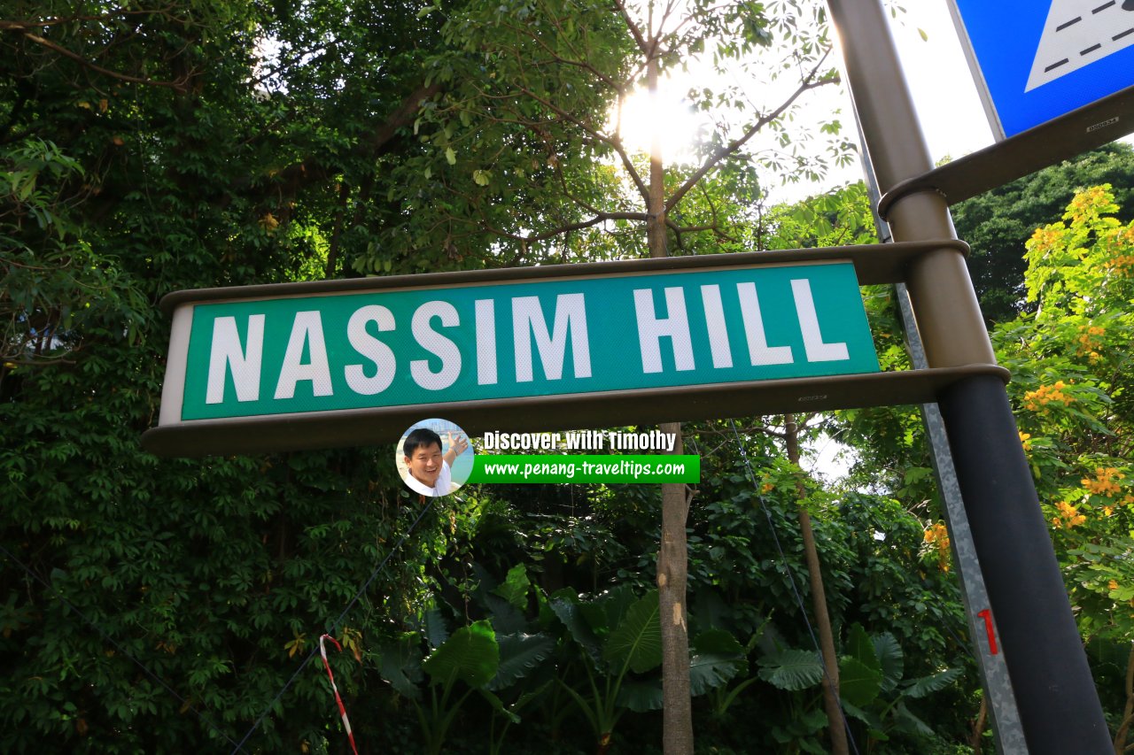 Nassim Hill roadsign