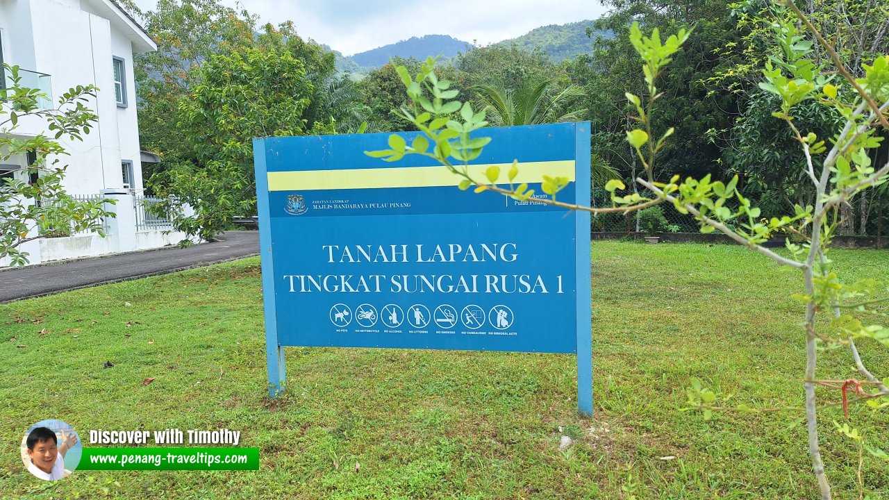 Tanah Lapang Tingkat Sungai Rusa 1, Balik Pulau