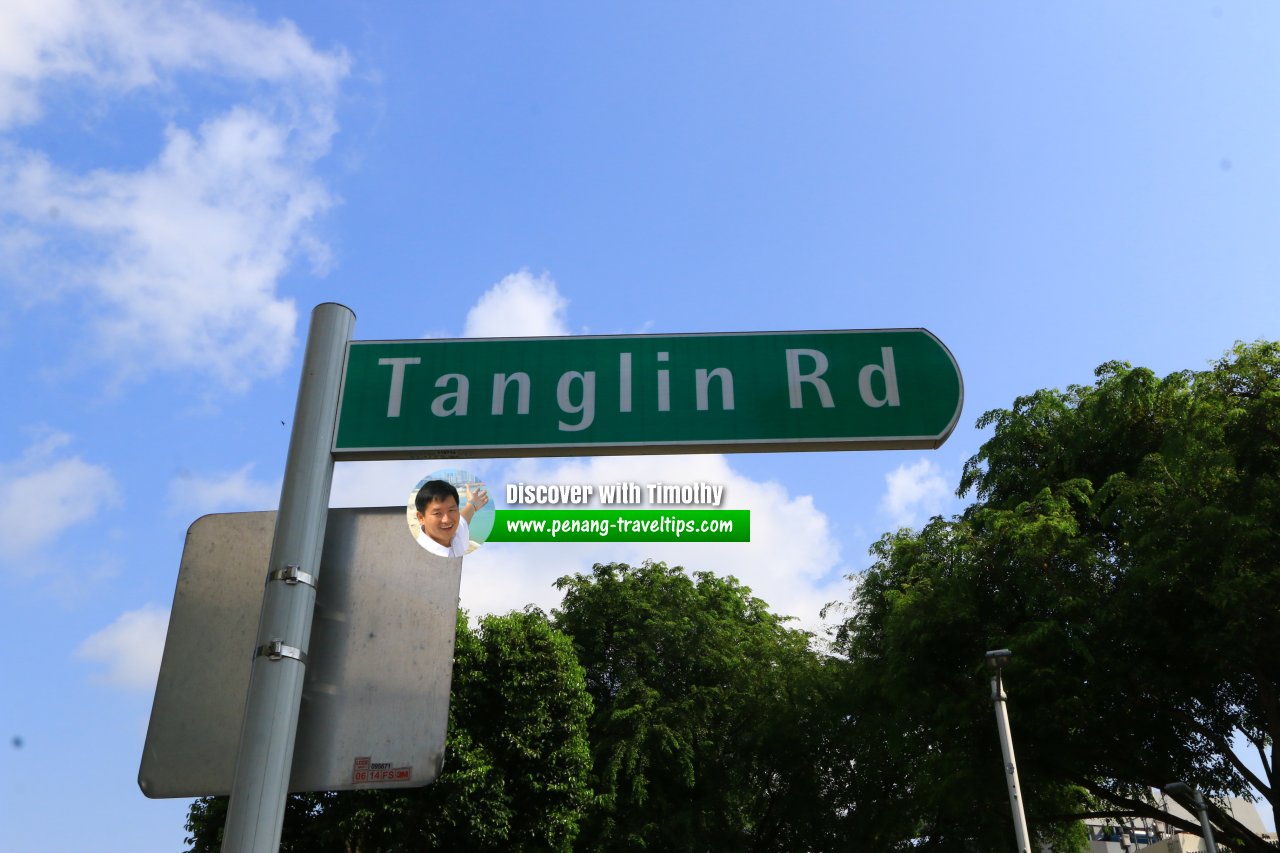 Tanglin Road roadsign