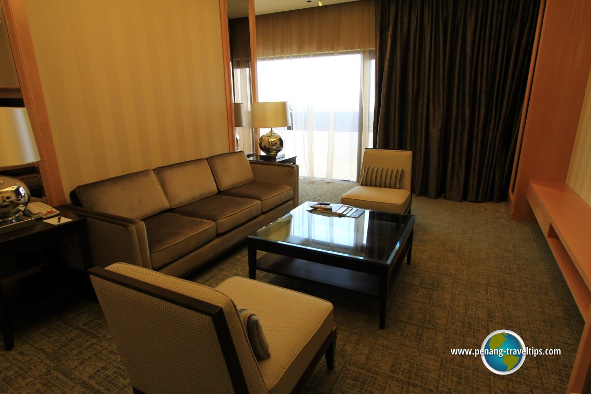 Living room, Presidential Suite, Hotel Equatorial Penang