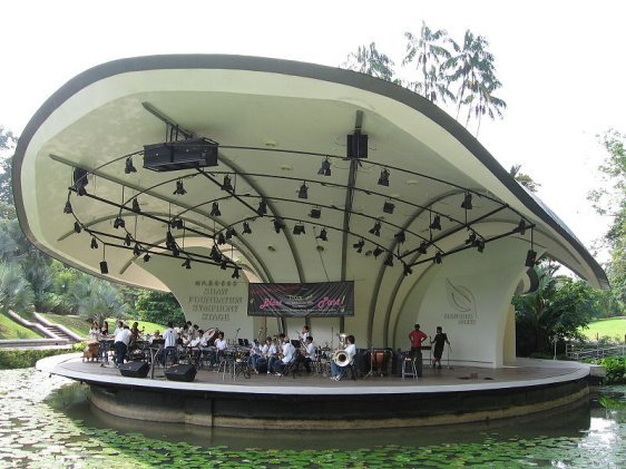 Shaw Foundation Symphony Stage, Singapore Botanic Gardens