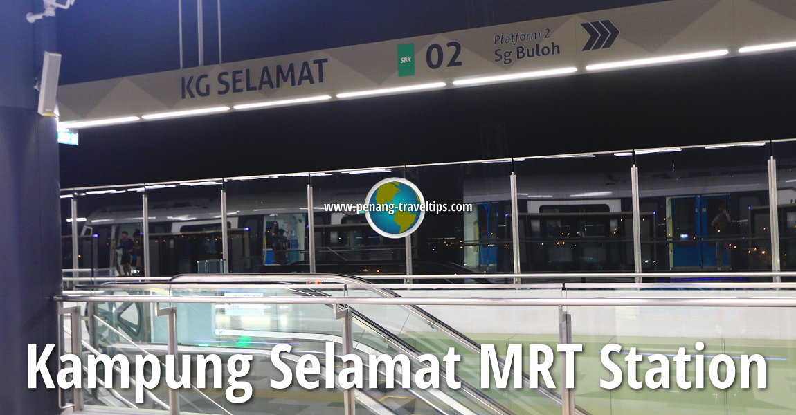 Kampung Selamat MRT Station, Selangor