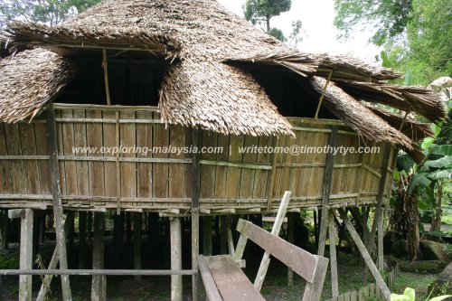 Bidayuh headhouse, Sarawak Cultural Village