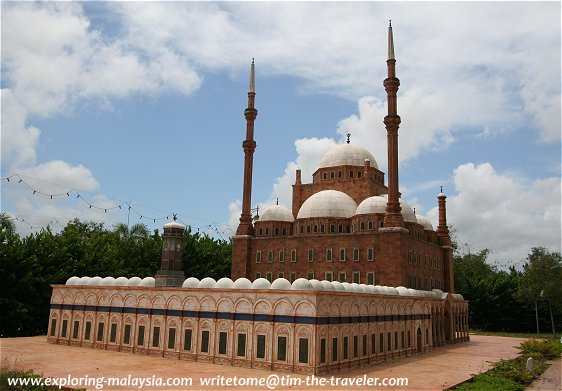 Replica of Mohammad Ali Mosque at Taman Tamadun Islam, Kuala Terengganu