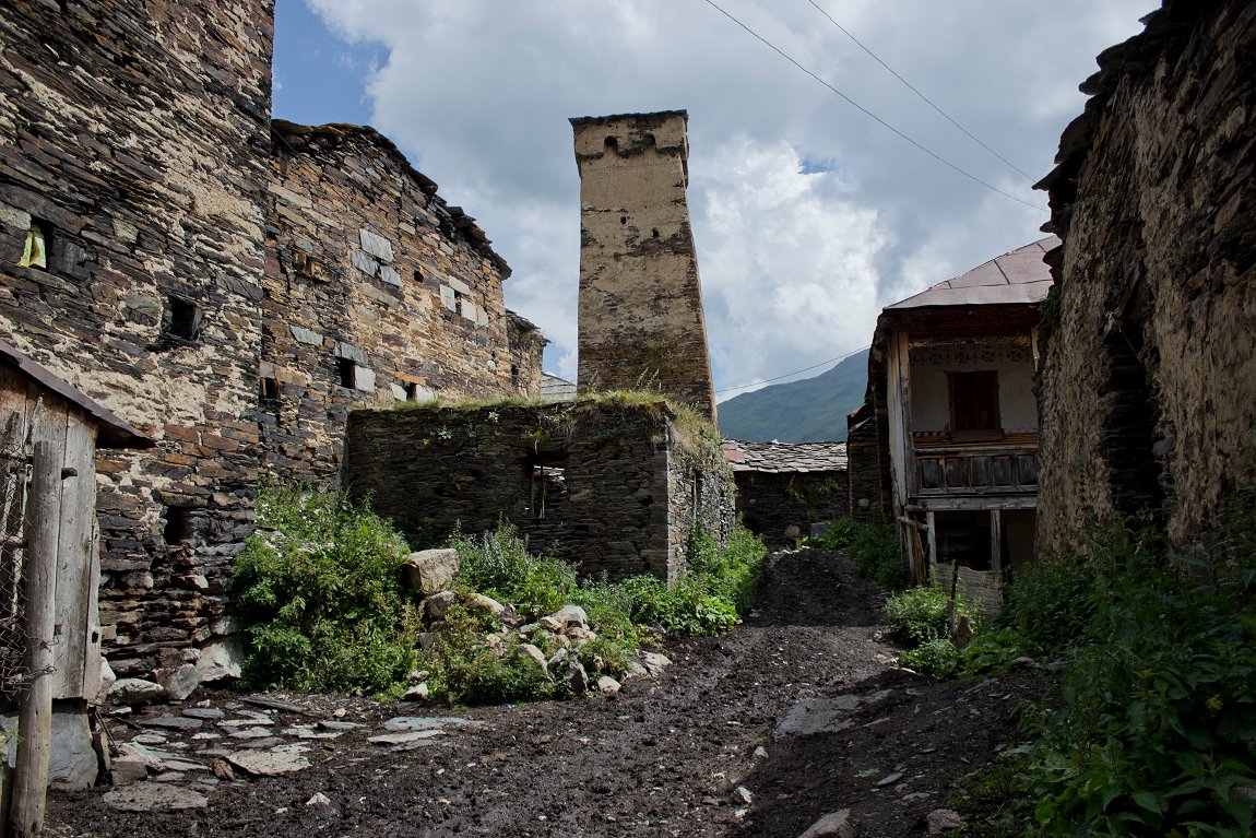 Svaneti village, Georgia