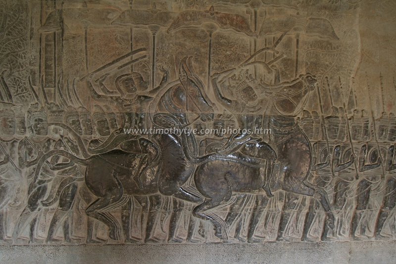 Battle of Kurukshetra, Angkor Wat