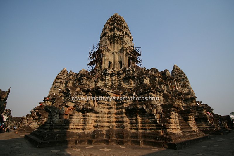 The central portion of Angkor Wat