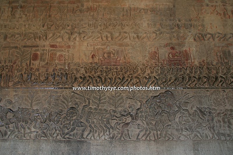 Procession of King Suryavarman, Angkor Wat