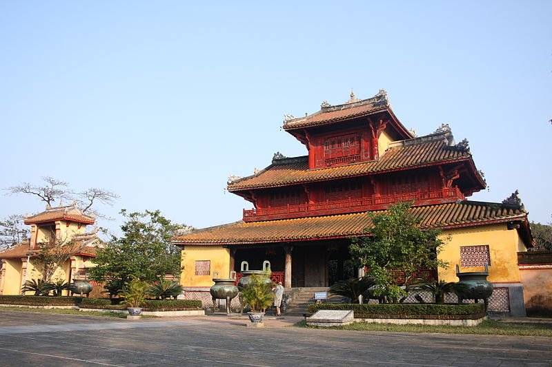 Building within the Imperial City of Hue