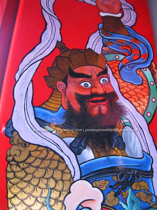 Snake Temple Door God