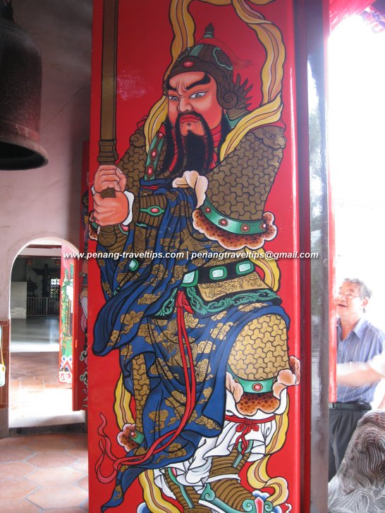 Snake Temple Door God