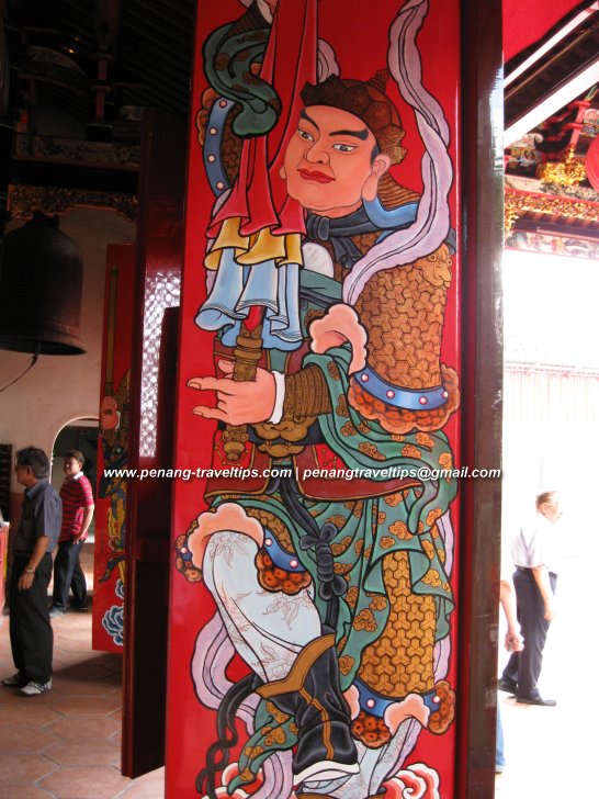 Snake Temple Door God